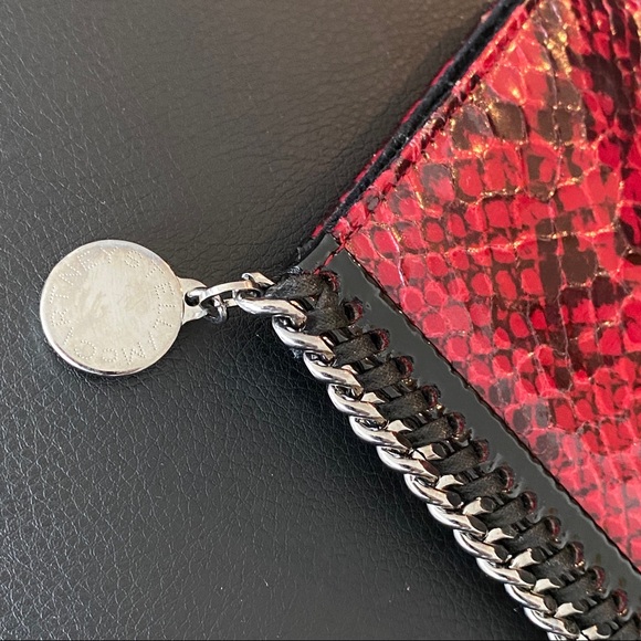 STELLA MCCARTNEY Faux Python Red IPad Case RARE - Picture 4 of 4